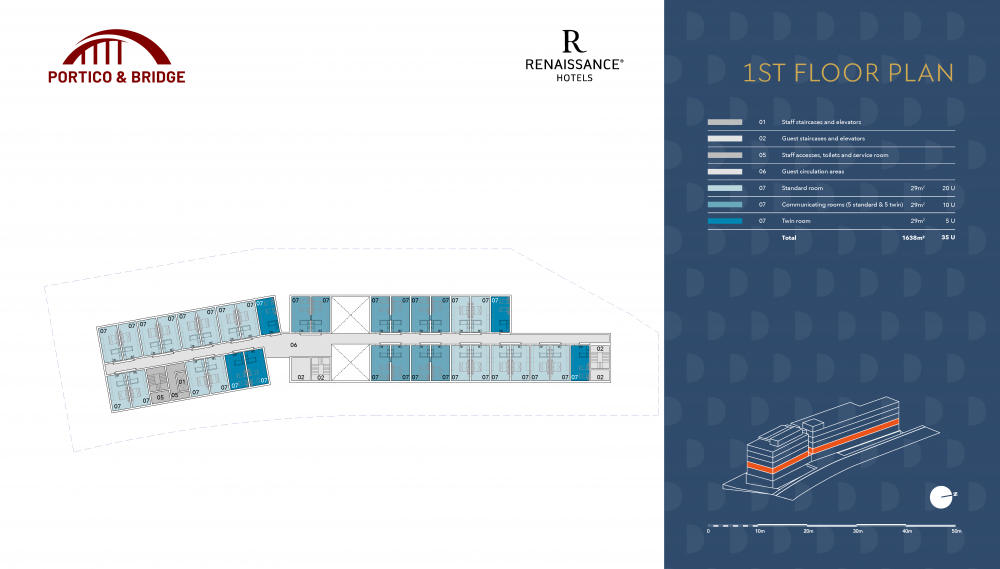 Portico and Bridge - Golden Visa - Marriott 1st floor plan